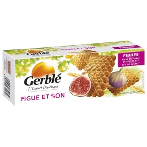 Gerble Bran Biscuits With Fig 210G