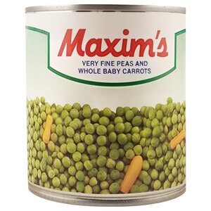 Maxim's Fine Peas And Whole Baby Carrots 400G
