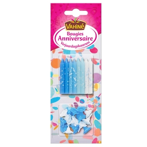 Vahine Bougies Anniversaire 10 Pieces