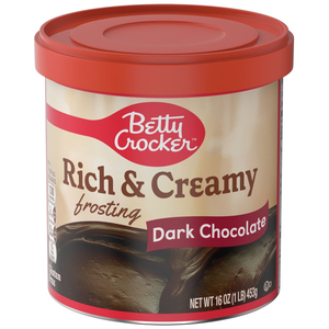 Betty Crocker™ Dark Chocolate Rich & Creamy Frosting 453G (16Oz)