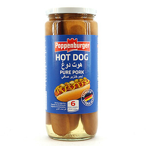 Poppenburger Usa Hot Dog 300G