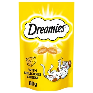 Dreamies With Delicious Cheese 60G