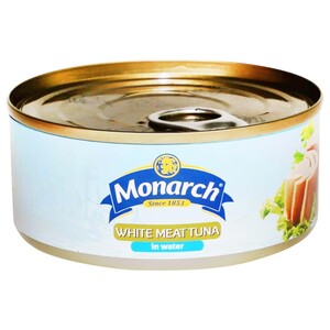 Monarch White Meat Tuna In Water 185G