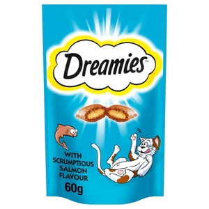 Dreamies With Scrumptious Salmon 60G