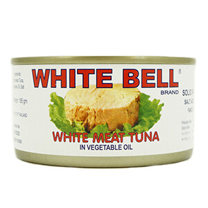White Bell White Meat Tuna In Vegetable Oil 185G