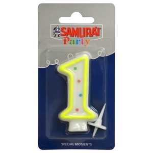 Samurai Party Candle #1