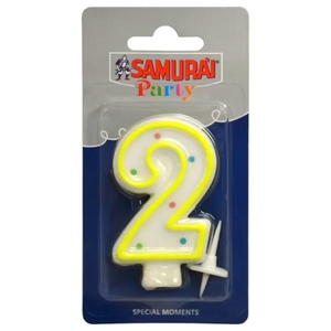 Samurai Party Candle #2