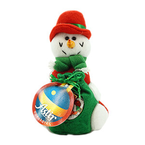 Astir Christmas Plush With Choco 100G 7721