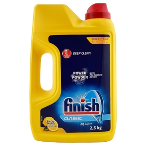 Finish Dishwasher Power Powder Lemon 2.5Kg