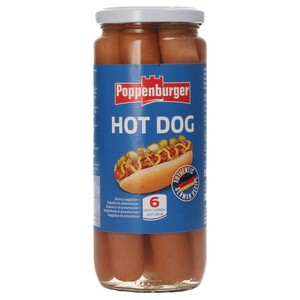 Poppenburger Usa Beef Hot Dog 300G