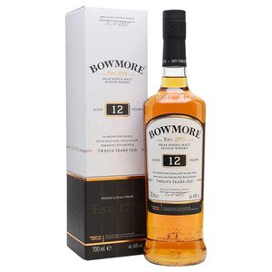 Bowmore Scotch Whiskey 12Year Old 70Cl