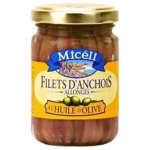 Miceli Filets D'anchois Allonges A L'huile D'olive 65G