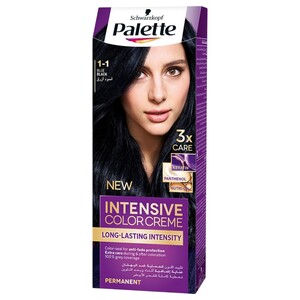 Palette Hair Color Intensive Cream Blue Black 1-1 110Ml