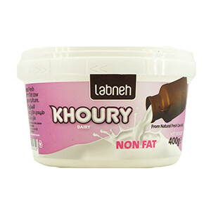 Dairy Khoury Labneh Non Fat 330G