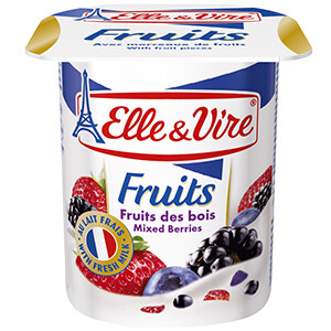 Elle & Vire Dessert Mixed Berries 125G