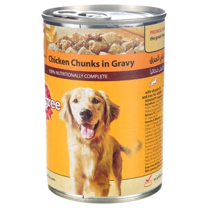Pedigree Dog Food Chicken Chunks In Gravy 400G