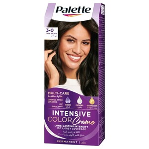 Palette Hair Color Cream Dark Brown 3-0