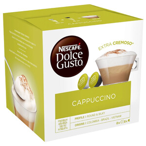 Nescafe Dolce Gusto Capsule Cappuccino 16 Pieces 186.4G