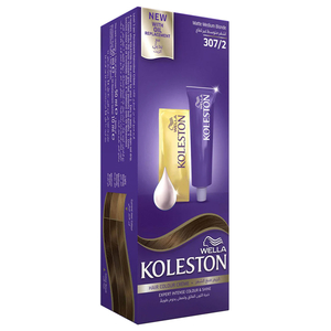 Koleston Hair Color Matte Medium Blonde 307/2 60Ml