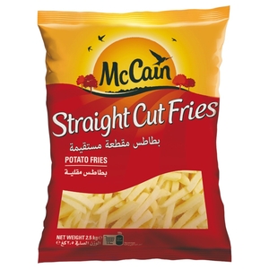 Mccain Straight Cut Potato 2.5Kg