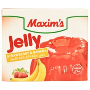 Maxim's Jelly Strawberry Banana 85G