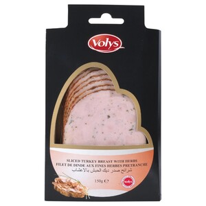 Volys Sliced Turkey Breast With Herbs 150G