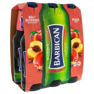 Barbican Malt Beverage Peach 330Ml X6