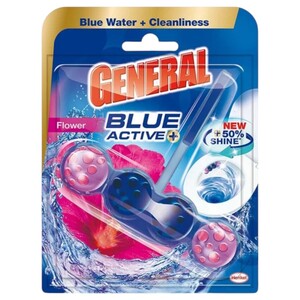 Der General Toilet Bowl Blocks Blue Active Flower 50G