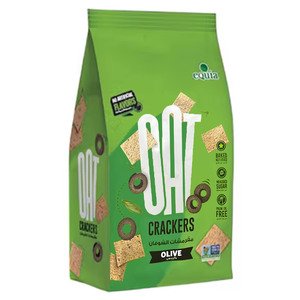 eQuia Oat Crackers With Olives 50G