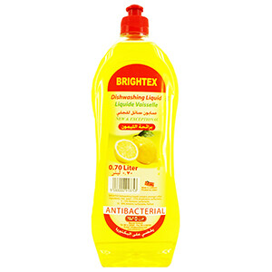 Brightex Dishwashing Liquid Antibact. 0.7L Lemon