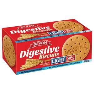Devon Digestive Biscuits Light 250G