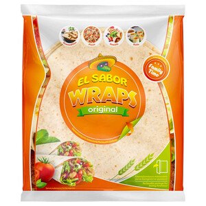 El Sabor Wraps Original 25Cm 4 Pieces 245G