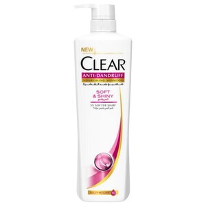 Clear Shampoo Soft & Shiny 600Ml