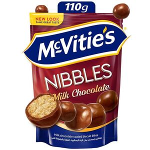 Mcvities Nibbles Digestive Milk Chocolate 120G