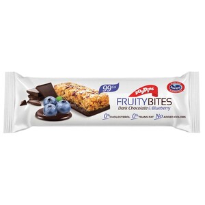 Poppins Fruity Bites Dark Chocolate & Blueberry 25G