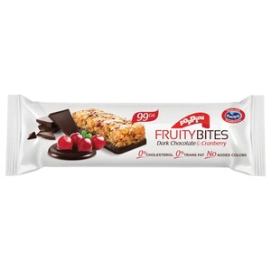 Poppins Fruity Bites Dark Chocolate & Cranberry 25G