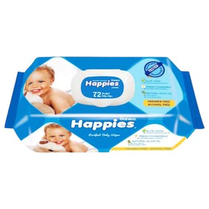 Happies Baby Wipes 64 Pieces