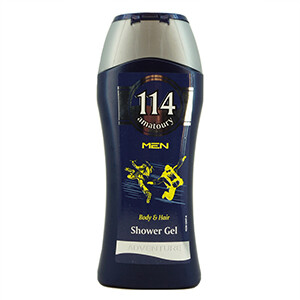 114 Bain Douche Men Adventure 250Ml