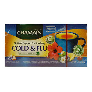 Chamain Tea Cold & Flu 20 Bags