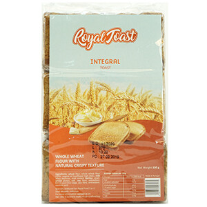 Royal Toast Integral Whole Wheat 330G