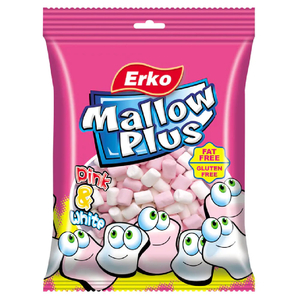Erko Marshmallow Mini Pink & White 100G