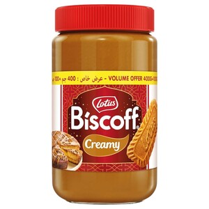 Lotus Spread Crunchy 400G + 100G Free