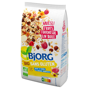 Bjorg Muesli Fruits Gluten Free 375G