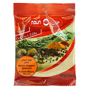 Aoun White Pepper Powder 50G