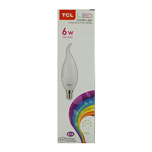 Tcl Led Candle 6W Day Mouse Tail Frost