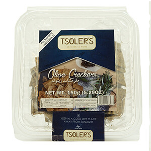 Tsoler's Olive Cracker 150G