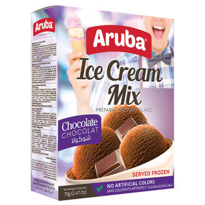 Aruba Ice Cream Mix Chocolate 70G