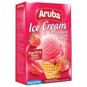 Aruba Ice Cream Mix Strawberry 70G