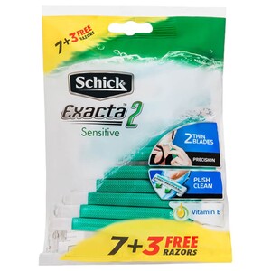 Schick Exacta2 Sensitive Razor 10 Pieces