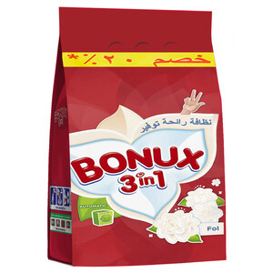 Bonux Powder Laundry Detergent Jasmine 4Kg -20% Off
